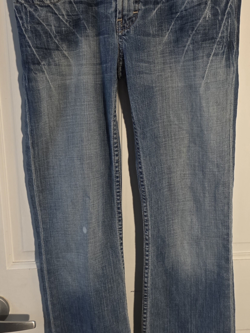 Bke Light Wash Stretch Straight Leg Size 18 Jeans